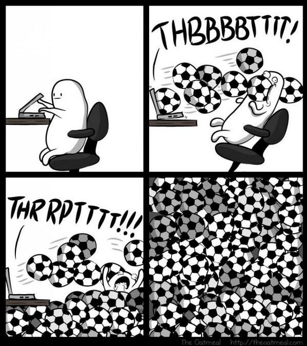 kosebrose's tweet photo. Som mange vet har jeg ikke spesielt interessert når det kommer til fotball. Dette skjer når jeg går på nettet. http://t.co/DMn0WXhXaw