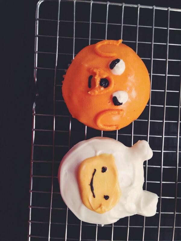 My first attempt at Adventure Time cupcakes.