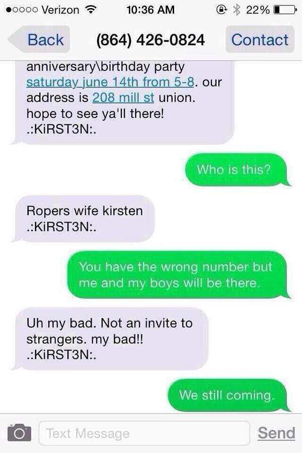 FunnyTextings's tweet photo. THEY ACTUALLY CAME.... IM CRYING 😂😂 http://t.co/1MvR65zyzJ