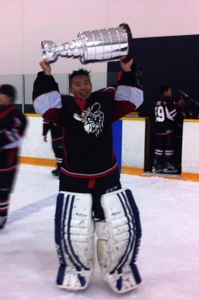 RoyKimchinoodle's tweet photo. Won the cup!!! #BecauseItsTheCup #snipe #JrMoose #CCM @NHL @CCMHockey http://t.co/qNtsxegXsE