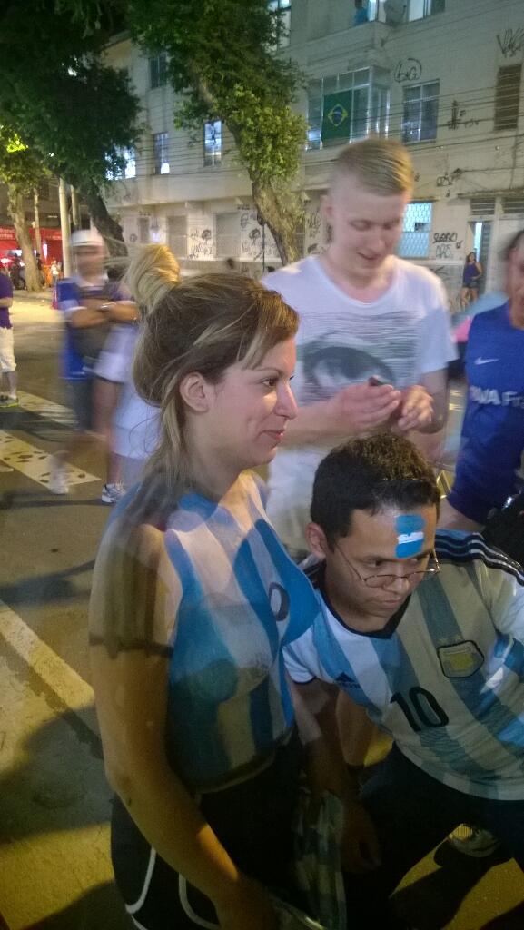 Stemmarinn fyrir framan Maracana #hm365 #hmruv @jokullf