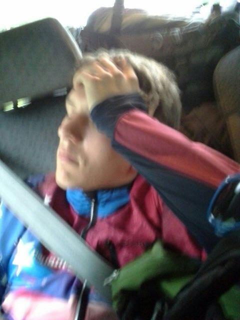 MattStout3's tweet photo. Ethan sleeping on drive to koli http://t.co/VcJiFF9QRa