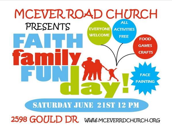 McEverRdChurch's tweet photo. This Saturday!  Don't miss it! http://t.co/weH8Al01R3