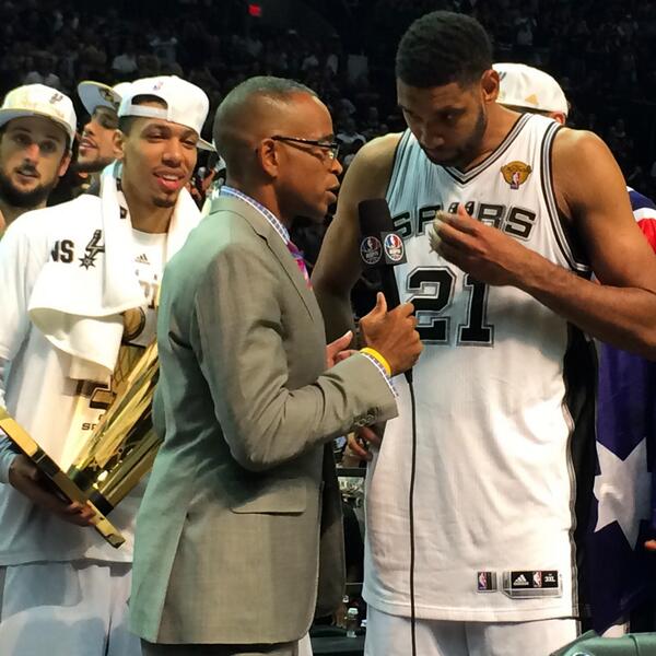 Tenacious_Will's tweet image. “@NBA: Tim Duncan, 5 http://t.co/eMiZVH0hJT” The @spurs were too much for the Heat and Mr. #BasicFundamentals legend gets bigger and bigger.