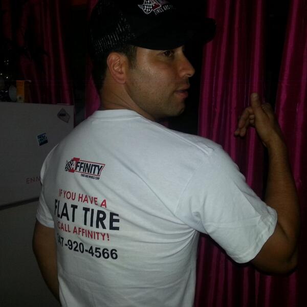 Affinitire tweet picture