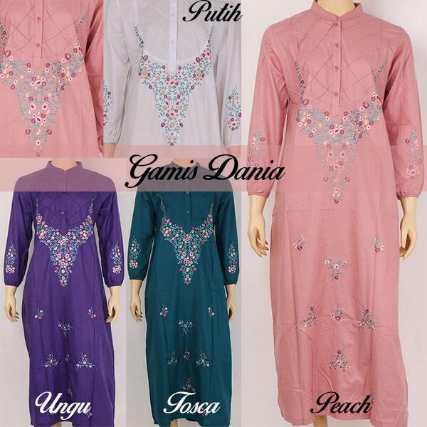 Gamis Katun Dania harga Rp. 119.000,-
#busanamuslimtrendy #busanamuslim #jualanbaju #gamiscantik #hijabchic