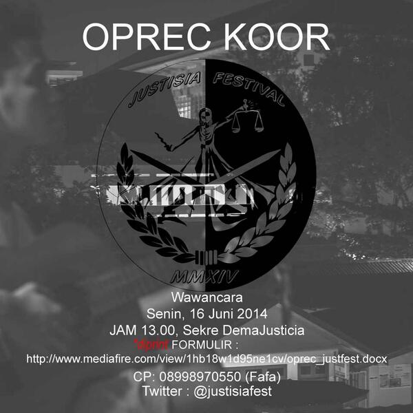 Hukum UGM 2013 Info tweet media