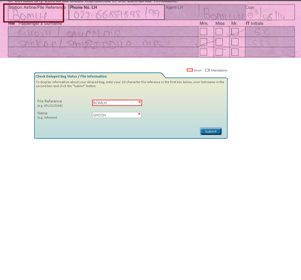 Lufthansa on Twitter "sayanghosh Please add 61894 to the code given