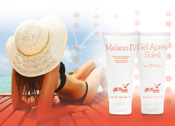 Protéger, hydrater, bronzer avec GERNETIC! #Soleil #Eté 
Protect, moisturize, get tanned with GERNETIC! #Sun #Summer