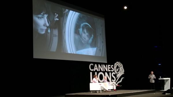 Cannes_Lions's tweet image. “To render Gravity on one computer, we'd have to have started in 5000BC,” says @Framestore’s Tim Webber #CannesLions
