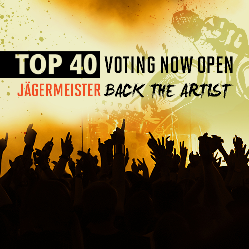 jagermeistersa's tweet photo. #BackTheArtist2014 Top 40 voting begins... NOW http://t.co/Zpx9UDNjDI // http://t.co/V65eeeCQgp http://t.co/kHRwkt3EgS
