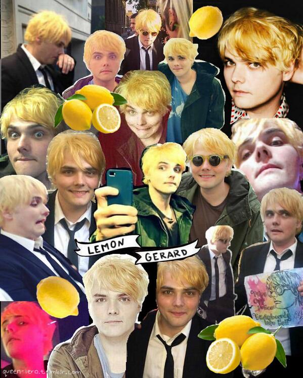 Gerard Way On Twitter Wait So Is The Lemon Thing Because Yellow