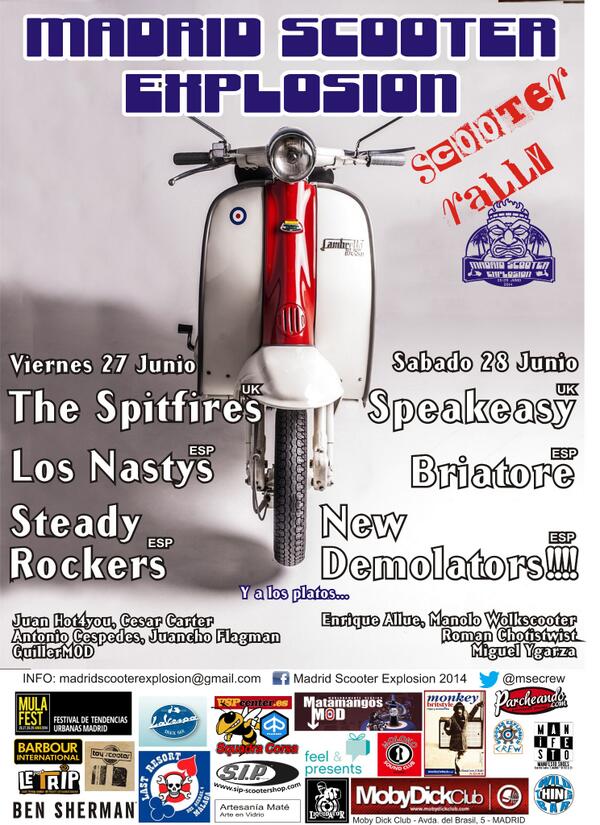 MSECREW's tweet photo. Los conciertos seran de esos que se quedan en la retina para siempre. Se puede ir a los conciertos y al rally no. http://t.co/EbIBbG95IR