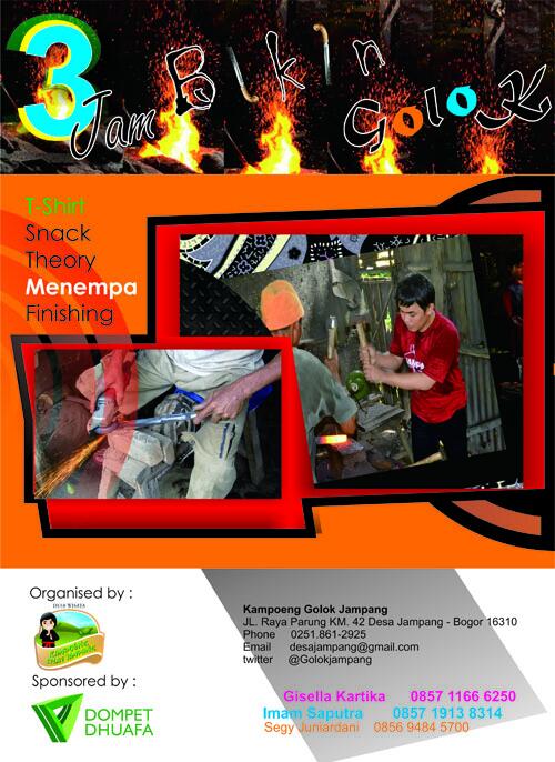 zonamadinaDD's tweet photo. Enakan mana beli golok apa belajar bikin golok :) call Gisella 0878 8934 5735 @dompet_dhuafa @Silat_Centre http://t.co/dACkOm5Y3t