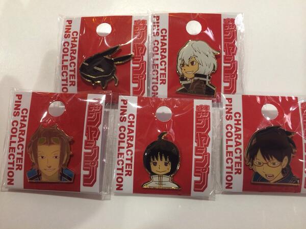 ジャンプショップ Jump Shop 公式 A Twitter 新商品 ワールドトリガー オリジナルピンズ 429 税 Http T Co G7x3zklao0