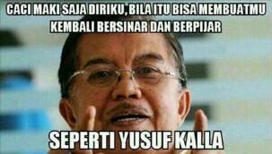 Seperti pak JK.. #sambilnyanyi