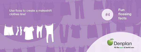 This week we've got a few more interesting things you can do with dental #floss!