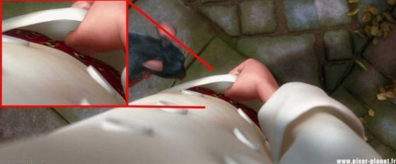 ピクサー映画の隠れキャラ レミーのおいしいレストラン リングイニが Mr インクレディブル 柄のトランクスをはいている T Co Hs9nfekako