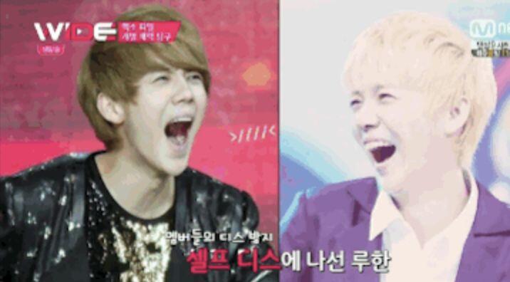 on X: "How to recognise exo members easily Luhan: "When you see someone  laughing and the chin looks disjointed, that's me." http://t.co/7xK7GBI35r"  / X