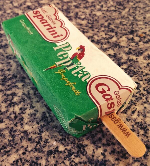 Gasparini-Glace und Pepita ... e grossartigi Kombination!