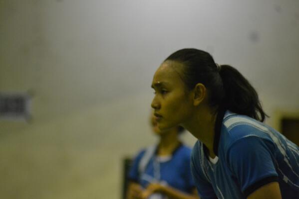 Iyaa fokus fokusss 😄😁 salah satu pemain dari sman 74