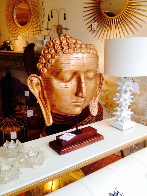 PeridotCalgary's tweet image. Does your space need a little more yin energy? Find calmness with this Buddha head statue - just in @PeridotCalgary!