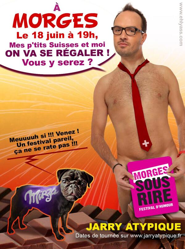 JarryAtypique's tweet image. J-2 et à moi la SUISSE pour Atypique ! Qui sera à Morges ??