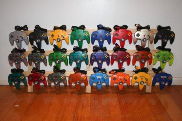 JunkieGamerCom's tweet image. #N64Controllers