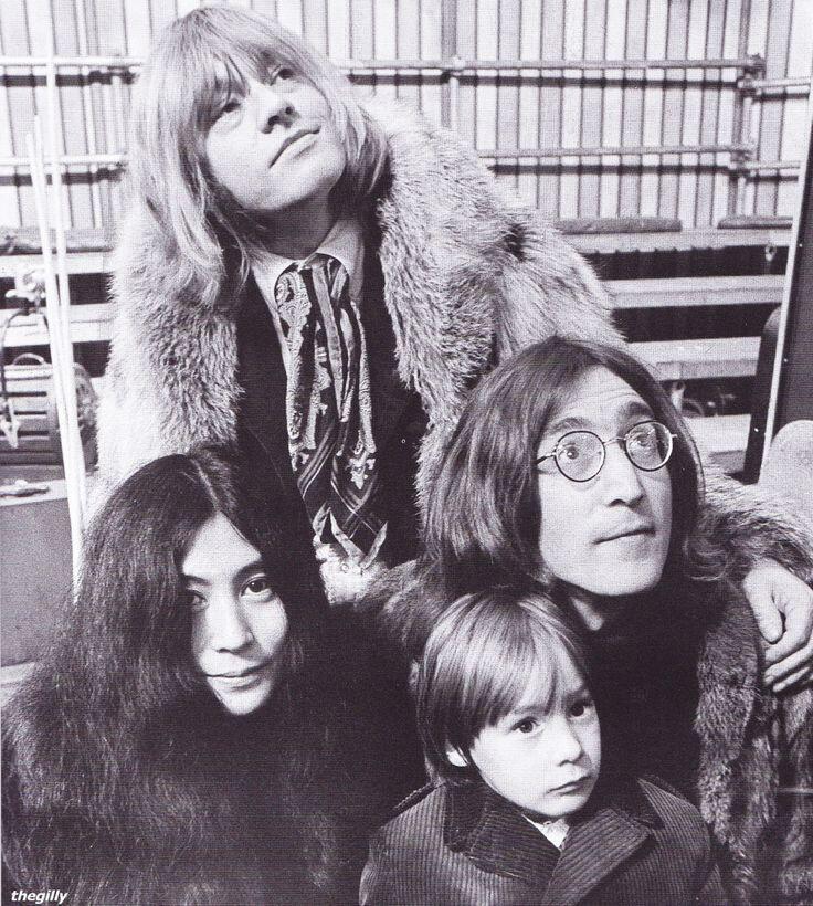 History In Pictures on Twitter: "Brian Jones, Yoko Ono 