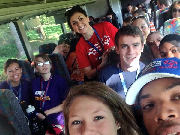 DC_projectunify's tweet image. Team DC joining the #unifiedselfie game...on our way to mercer county park  #ProjectUNIFY