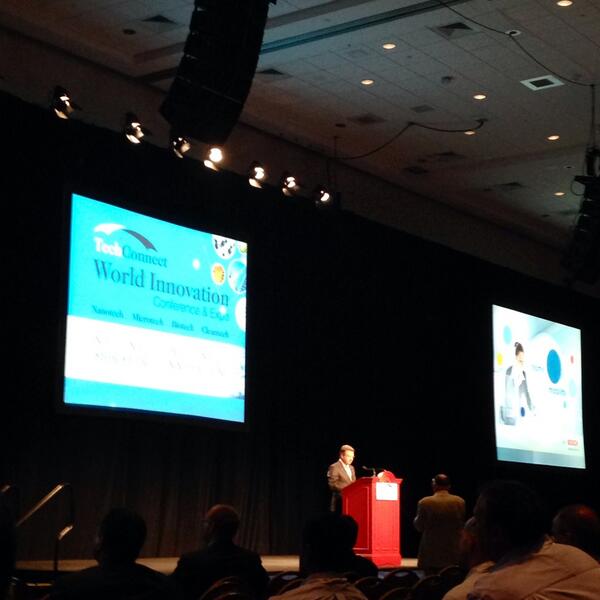 ExecutiveCoach's tweet image. Mike Mansuetti of #Bosch at #techconnectworld #techconnect talks about integrated sensors for Internet of Things