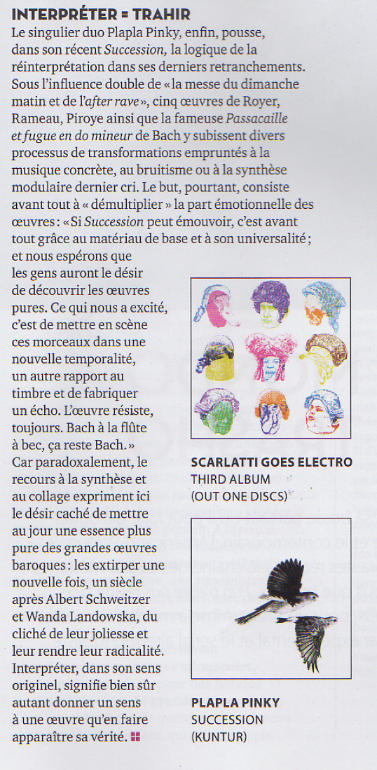plaplapinky's tweet photo. On parle de Succession dans le dernier @Chronicart_mag. Merci!
(sorry, french readers only...) http://t.co/YlAMIbKWGG