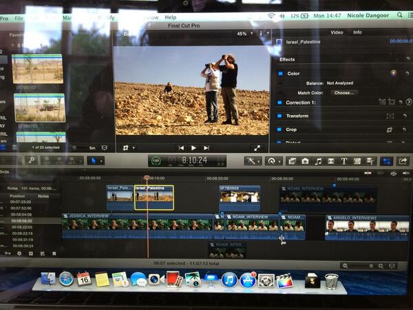 nicoledangoor's tweet photo. Progress! #edit #finalcut #birdsforpeace #birdmigration http://t.co/oWeaMRf7RP