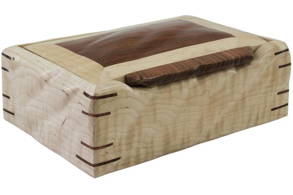 NickJonesDesign's tweet image. The Sculpted Box was hand carved to resemble lapping waves along the shoreline of a beach.