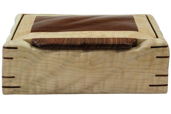 NickJonesDesign's tweet image. The Sculpted Box was hand carved to resemble lapping waves along the shoreline of a beach.