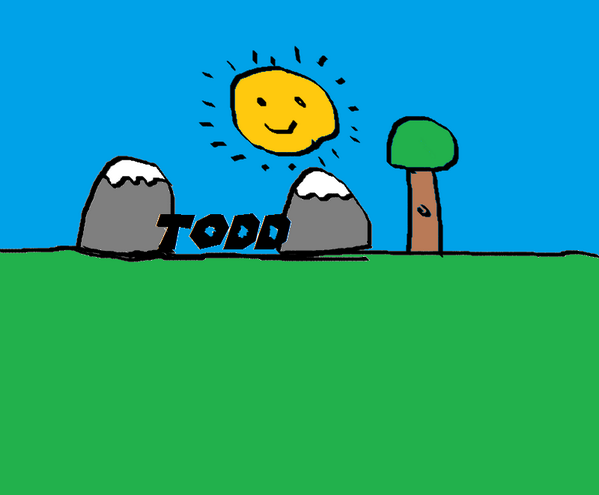 t6ddCatt's tweet photo. My first bg paint! http://t.co/BKUfaHtTyH