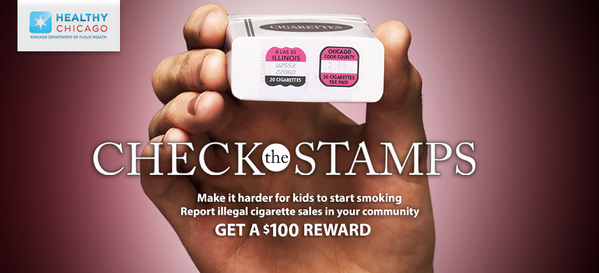 MayorRahm's tweet photo. The report will result in a conviction against the person or persons selling cigarettes illegally.#ChecktheStamps http://t.co/9vEB0DcD9B
