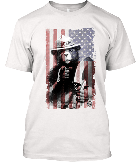 IHSDigital's tweet photo. Check out our new Smokey Bear Tee for this awesome summer~ http://t.co/pMJphDm4LQ http://t.co/ehTlRZxxAV