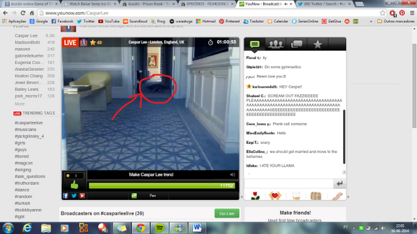 CatarinaPmm's tweet photo. @Caspar_Lee #casparleelive I LOVE THIS AWKWARD GUY SO MUCH!! http://t.co/KHPMXAAyNc