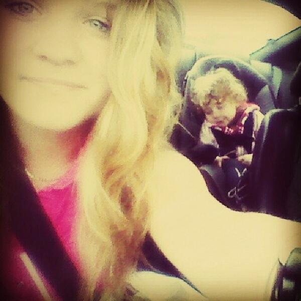 // Little beast fell asleep.