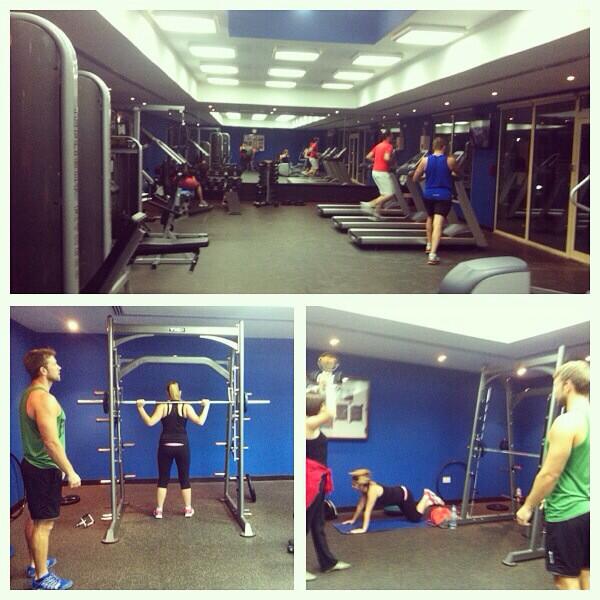 Stassiworld's tweet photo. Loving #fitness sessions with @DannyTbut. Finally did some proper workout! #greens #personaltrainer #trainer #dubai http://t.co/Hn66M3IkEq
