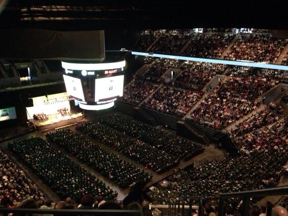 RT <a href="/JenniferWinters/">Jennifer Winters</a>: Packed house at MKA. Congrats Class of 2014!
#uograd