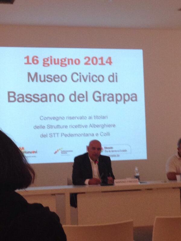 Convegno #turismo #accessibile a #Bassano del Grappa con@MarinoFinozzi #veneto #pedemontanaveneta #HospitalityForAll