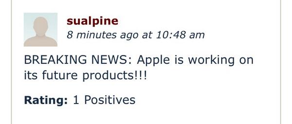 ZJayRichards's tweet photo. Sometimes how I feel when people talk about rumors. #Apple @macrumors http://t.co/GzX7bxHpKh
