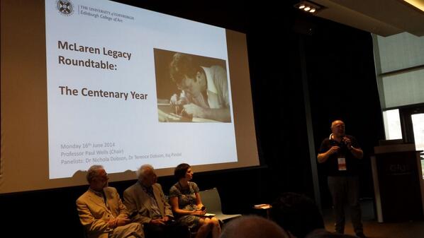 cjpallant's tweet image. Superb panel about to kick off @AnimatorSAS2014 @anistudies #SAS2014 #animation