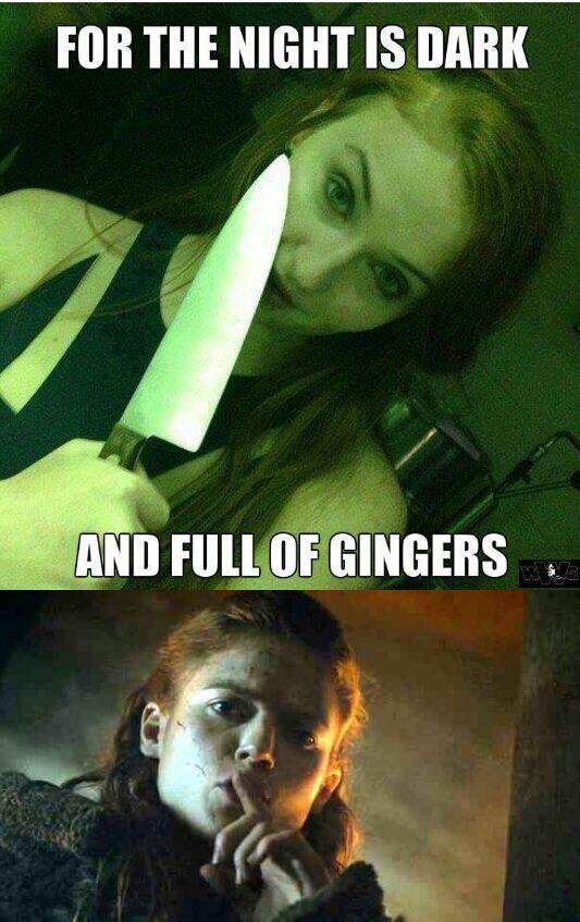 @FieryWildling <a href="/The_Ygritte/">Ygritte</a> <a href="/Ygritte_Redhead/">Ygritte</a> @DeadYgritte 
Nice one