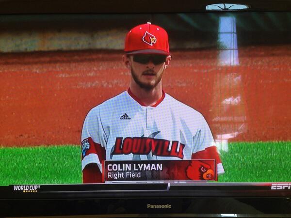 brigittelyman's tweet photo. lookin good @colinlymannn! let's go cards! http://t.co/BvJcKcLhLH