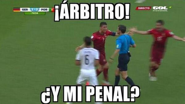 JuanCallesMAS's tweet photo. Los memes de la tastaseada que le dieron a Portugal. Vean: http://t.co/fohftEqOuK #EDHMundialista #Mundial2014 http://t.co/Y1FlibauGr