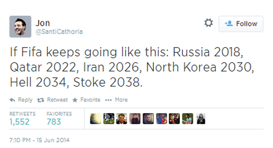ODDSbible's tweet photo. If FIFA keeps going like this... http://t.co/cLiPsZmRQ4