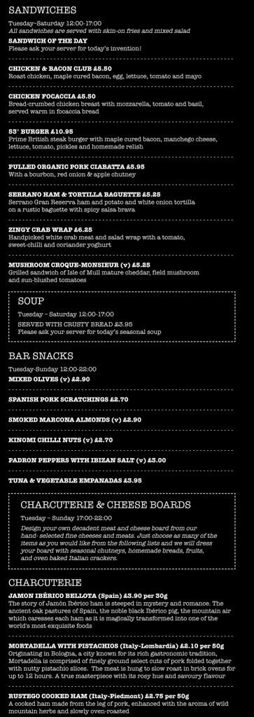 53degrees_north's tweet photo. Open 12 noon tomorrow until 11pm. Great Menu great #venue http://t.co/vXS7d31gi9